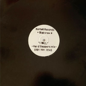 The Cool-Notes (Blak Krew) I Will-Lovers Mix b/w I Will-Hard Steppers Mix (Vinyl)